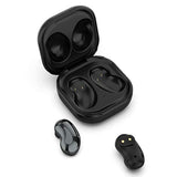 Wired Charging Case For Galaxy Buds Live Sm-R180, Replacement Charger Case Cover With 3.3Ft Usb-C Cable For Samsung Galaxy Buds Live Earbuds (Black)