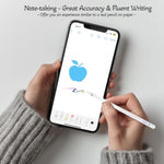 Stylus Pen For Iphone 12-16 Series: Apple Pencil For Iphone 16/15/14/13/12 - Fine Point Stylus With Palm Rejection - Drawing & Note Taking Digital Pen Tool For Learning/Works