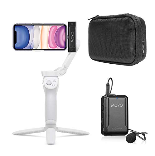 Edge-DI Wireless Lavalier for iPhone - Perfect Compact Lav Mic for Smartphone Gimbal Stabilizer - Great for Vlogging, Filming, Teachers, and More -