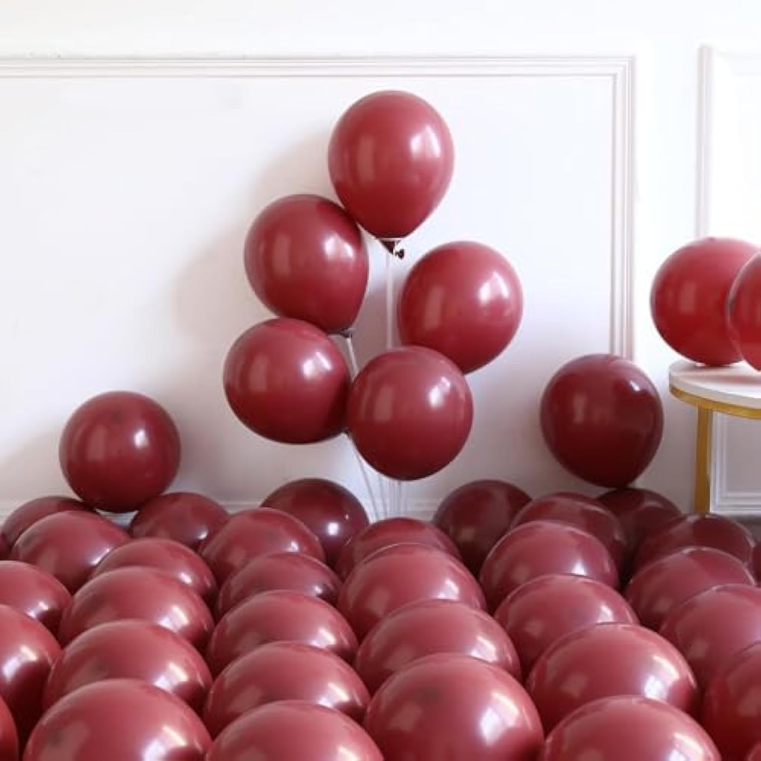 146Pcs Burgundy Balloon Arch Kit for Wedding, Baby Shower, or Birthday Decor