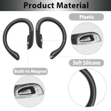 Replacement Ear Hooks Wingtips For Beats Powerbeats Pro Wireless Earbuds, One Pair [Left & Right] Repair Parts Pb Pro Ear Wings - Black