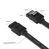 BENFEI SATA Cable III, 3 Pack SATA Cable III 6Gbps Straight HDD SDD Data Cable