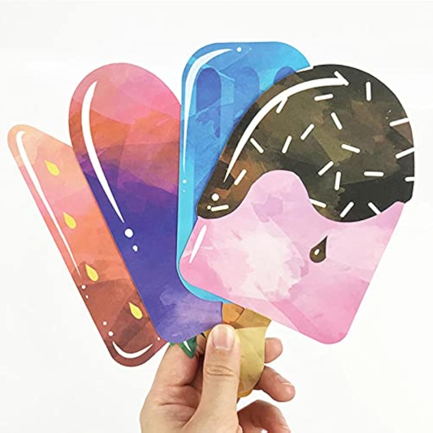 Popsicle Banner Garland Luau Hawaii Beach Summer Party Backdrop Decoration