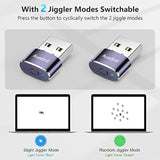 Mouse Jiggler Undetectable Metal Usb Mouse Mover With Switch Button, Automatic