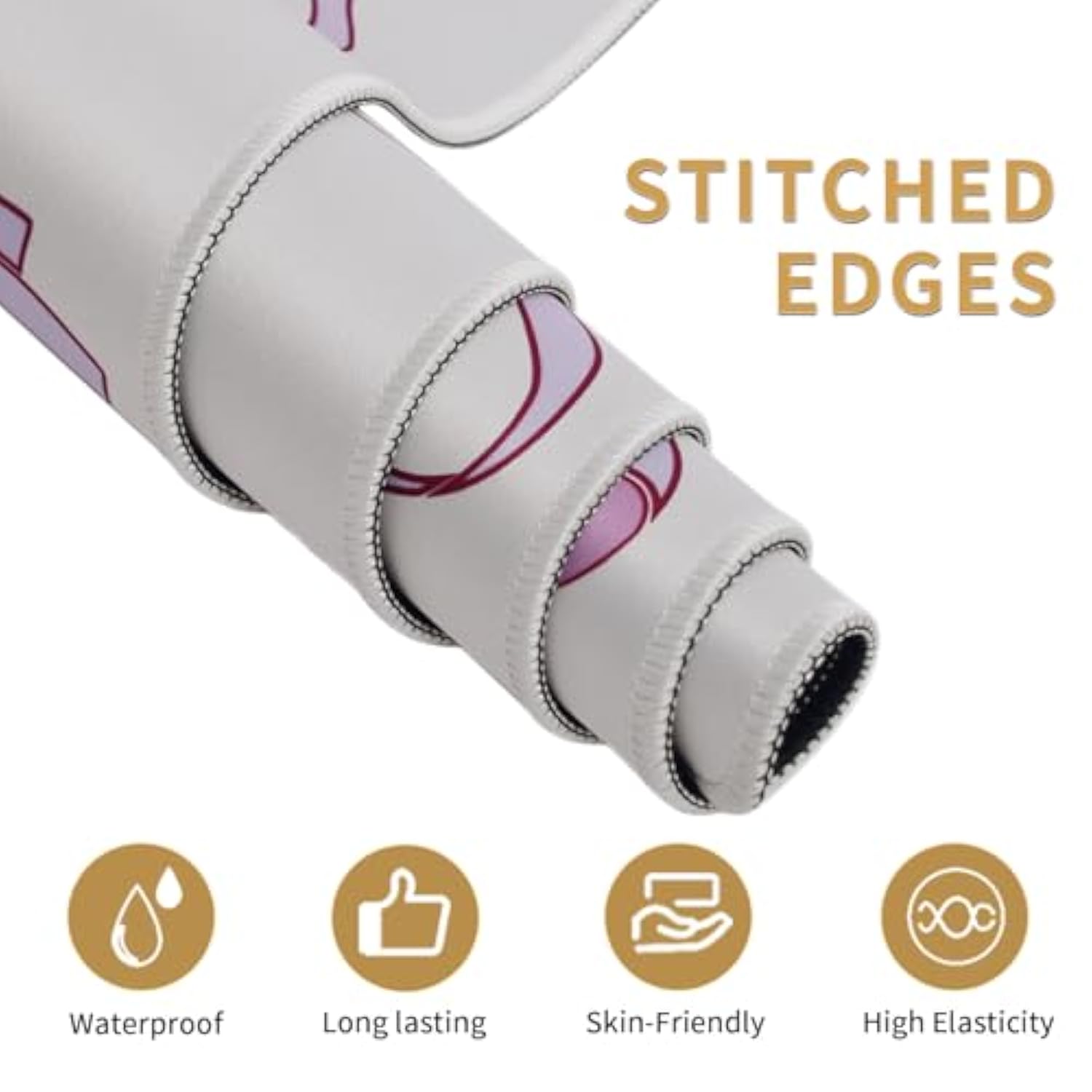 Cherry Bow Desk Mat Coquette Aesthetic Gaming Mouse Pad Large Xxl Mouse Pad Cute Non-Slip Rubber Base Keyboard Pad Waterproof Girly Desktop Mat For Laptop Computer Work Game Home Office-Cherry Bow