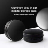Universal Earbuds Case Mini Storage Hard Earphone Case Protective Waterproof Aluminum Alloy Housing For Trn V80 V10 V20 V60 V90 Kz As10 Portable Travel Carrying Cases (No Logo)