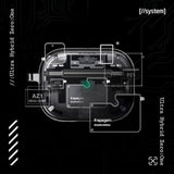 Spigen Ultra Hybrid (Mag Fit) Designed for AirPods Pro 2nd Generation Case 2022/2023 (USB-C/Lightning Cable) MagSafe Compatible Magnets Embedded - Zero One