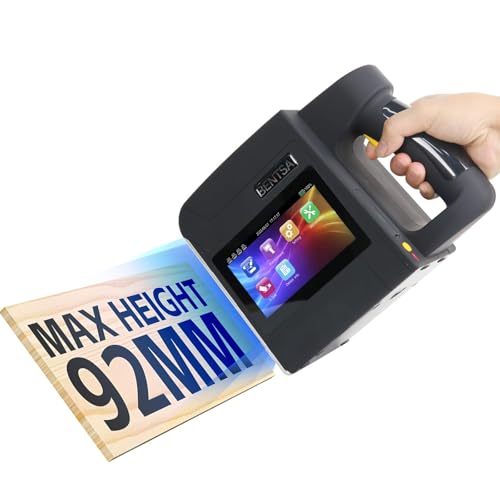 B85 Wide Format Handheld Inkjet Printer Industrial Inkjet Printer With 4 Inches Print Height For Large Format Batch Coding Variable Data Printing On Any Surfaces