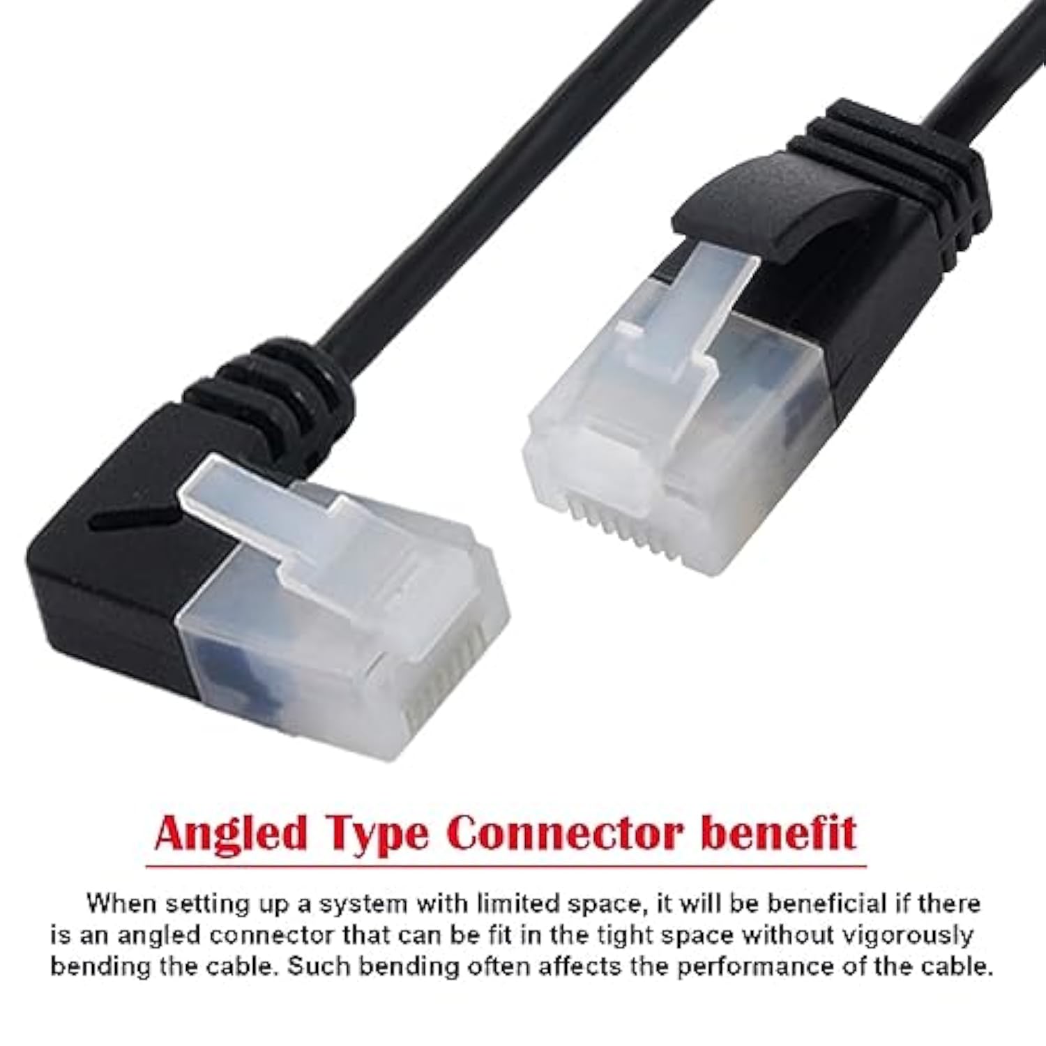 Ultra Thin Slim Cat6 Ethernet Cable Rj45 Right Angled Utp Network Cable Patch
