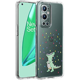 Soft TPU Shock Absorption Slim Embossed Pattern Protective Back Cover OnePlus 9 Pro 5G Case