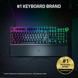 Huntsman V3 Pro 8Khz Esports Gaming Keyboard: Analog Optical Switches Gen 2-8000 Hz Polling Snap Tap - Rapid Trigger - Adjustable Actuation - Media Controls - Pbt Keycaps - Black