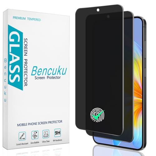 (2 Pack) Privacy Screen Protector for  Galaxy S26 Anti Spy Tempered Glass, Support Fingerprint Unlock, Anti Scratch, Bubble Free