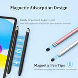 3-Pack 2-in-1 Magnetic Stylus Pen High Precision for iPhone, iPad, Android