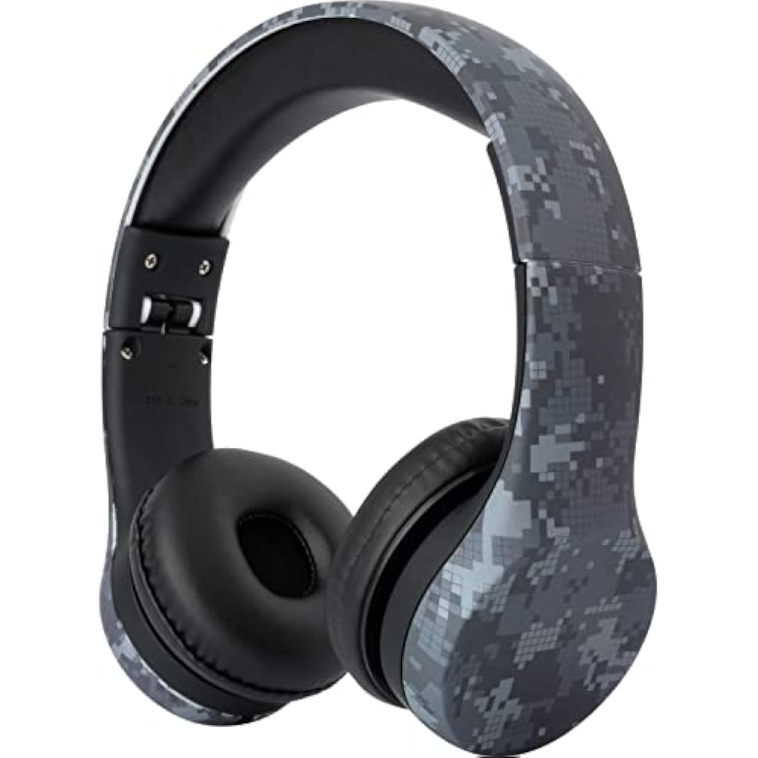 Play+ Kids Headphones With Volume Limiting For Toddlers (Boys/Girls) - Black D