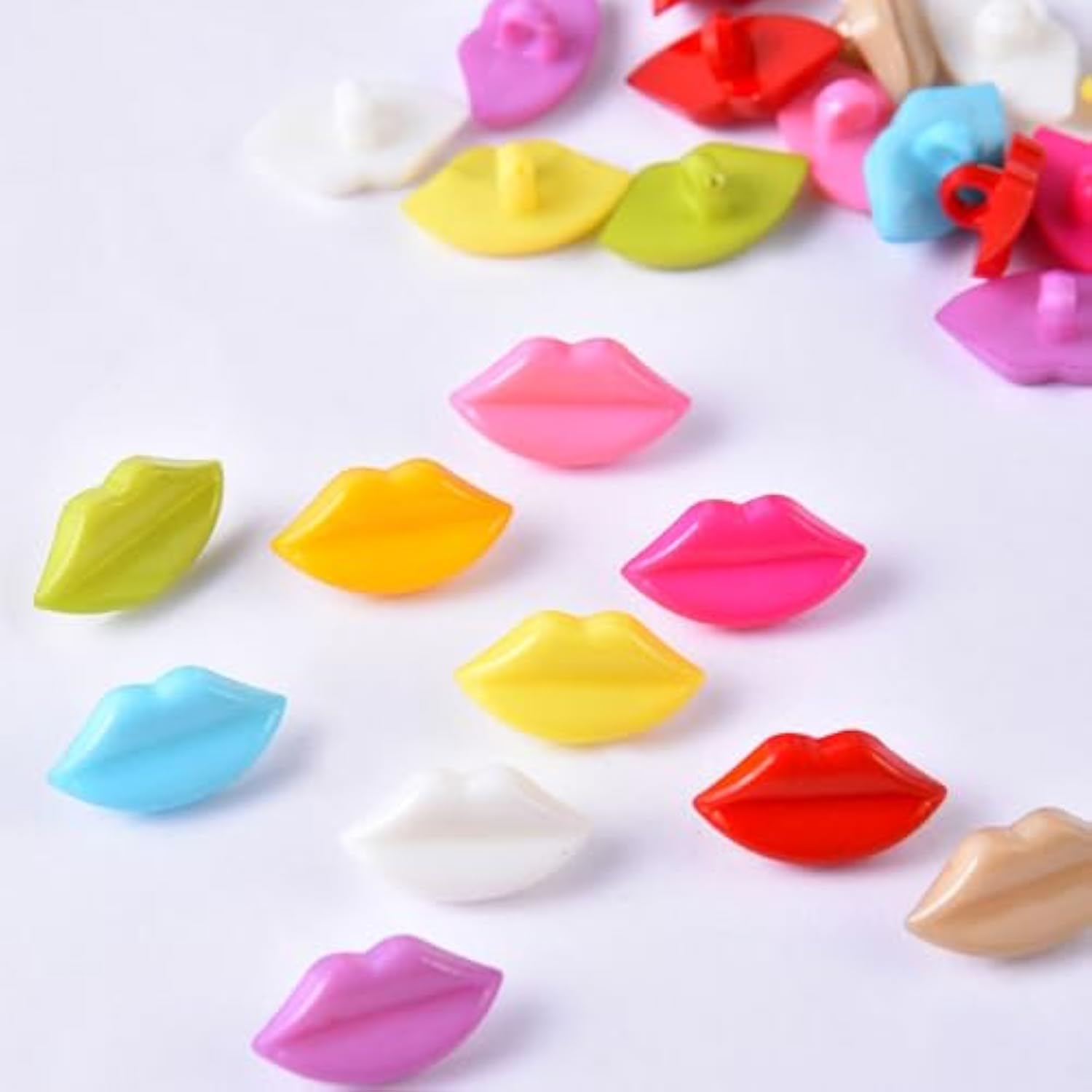 Diy Sewing Accessories Felt Leaves Sewing Buttons Nylon Buttons Lips S