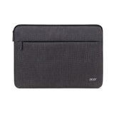Protective Laptop Sleeve | Up To 15.6" Notebook | Easy Access Outside Zipper Pocket For Adapters, Mouse Or Dongle | Gray
