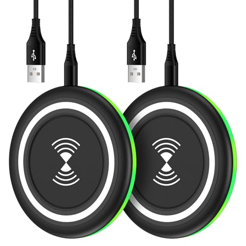 Wireless Phone Charger Samsung Fast Charging Pad for Samsung Galaxy S26/S25 Ultra/S24/S23/S22/S21/S20/Z Flip 7/iPhone 17/16 2Pack 15W Fast Wireless