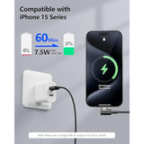 Usb C Cable Right Angle 3Ft, 2-Pack 90 Degree 3A Usb 2.0 Fast Charging & Data