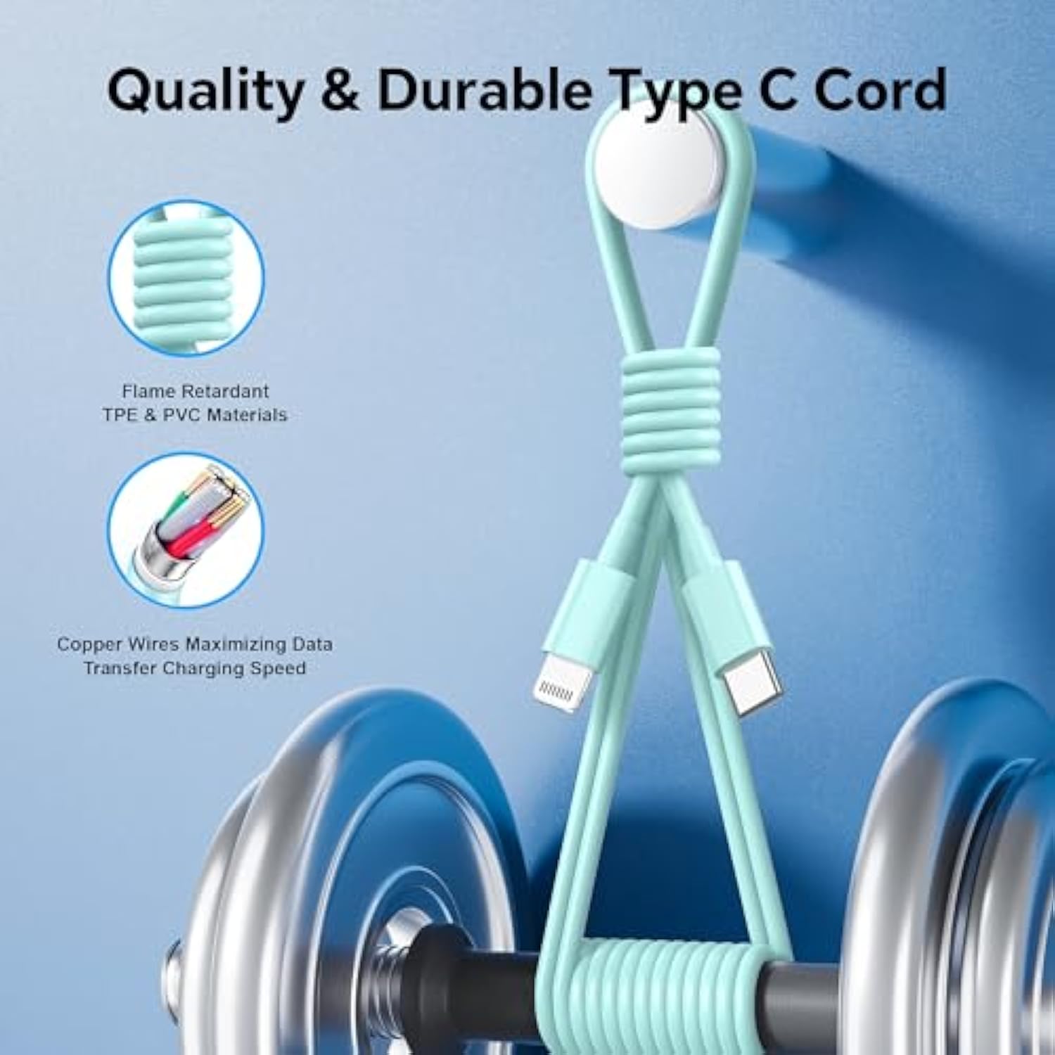 Compatible With Iphone 14 13 Charger Fast Charging,Usb C Fast Wall Charger Block With 10Ft Usb C To Liightning Cable Compatible With Iphone 14/13/12/11Pro/Plus/Mini/Xs Max/Xr/X/Pad- Green/Red/Purple