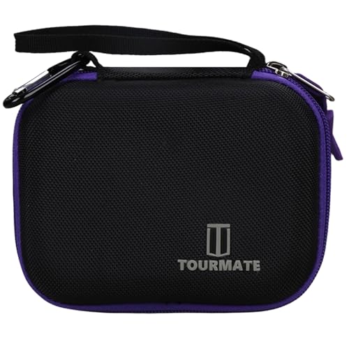 Hard Travel Case For Logitech Ergo M570/M575/M575S/ Logitech Mx Ergo S/Mx Ergo/Nulea M501/M509 Wireless Trackball Mouse (Case Only) (Oxford, Black & Purple)