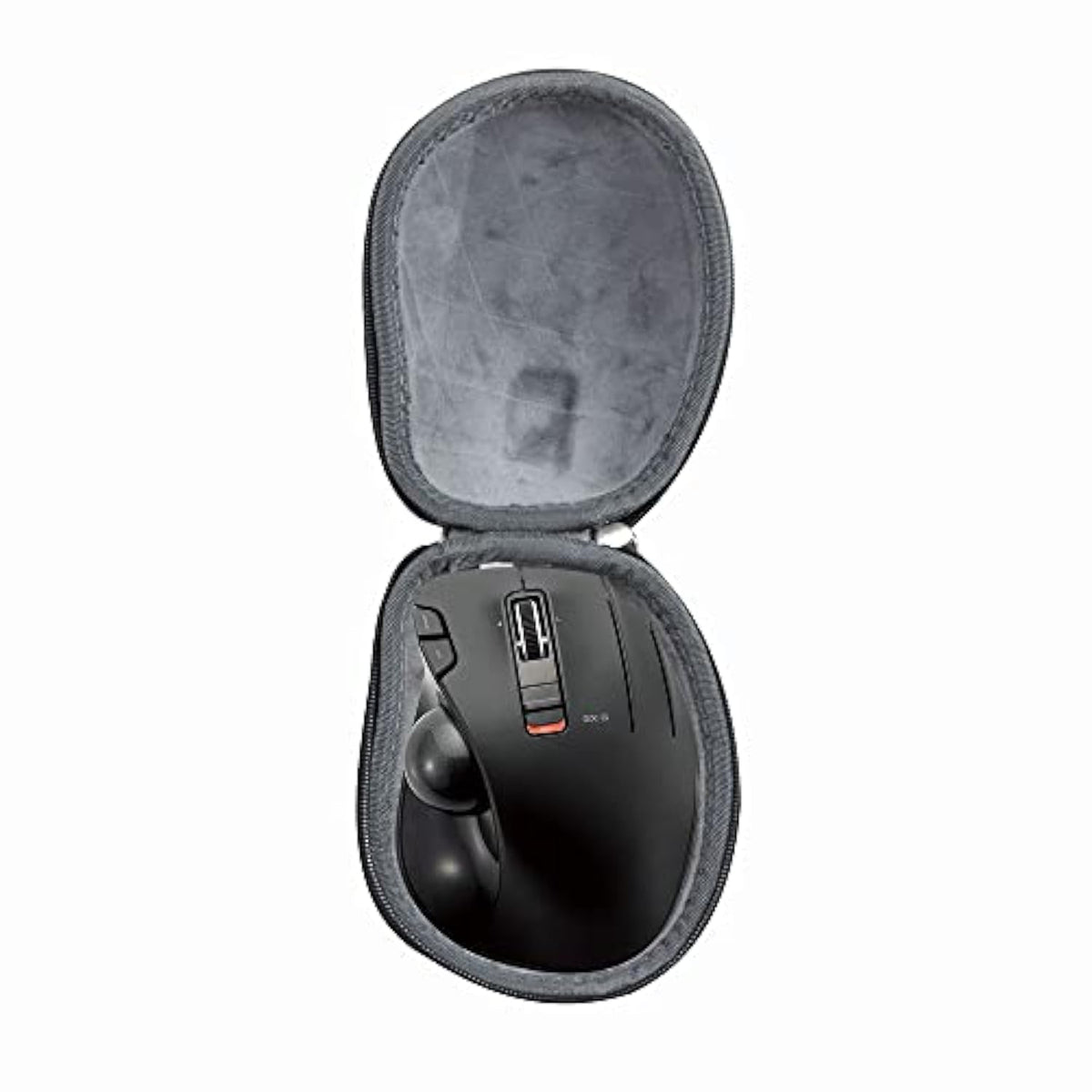 Hermitshell Hard Travel Case for ELECOM 2.4GHz Wireless Easy Thumb Control Trackball Mouse (Case for ELECOM M-XT3DRBK)