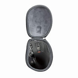Hermitshell Hard Travel Case for ELECOM 2.4GHz Wireless Easy Thumb Control Trackball Mouse (Case for ELECOM M-XT3DRBK)