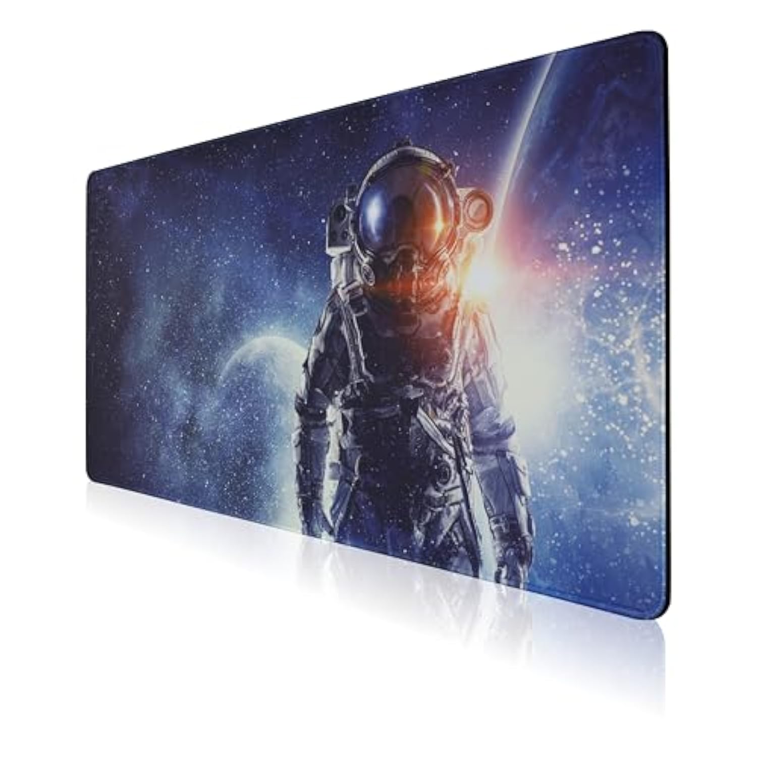 X-Large Gaming Mouse Pad Extended Xl Long Mousepad With Use Soft Silk Fluid Fabric & Nonslip Rubber Base Computer Keyboard Mouse Mat For Company Office Gamer,31.5X15.75Inch