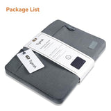 Laptop Sleeve 14 Inch Waterproof Laptop Case 360 Protective Shockproof 14 Inch Computer Bag With Pocket For 14" Macbook, Hp, Dell, Lenovo, Acer,Other 14" Laptop, Gray