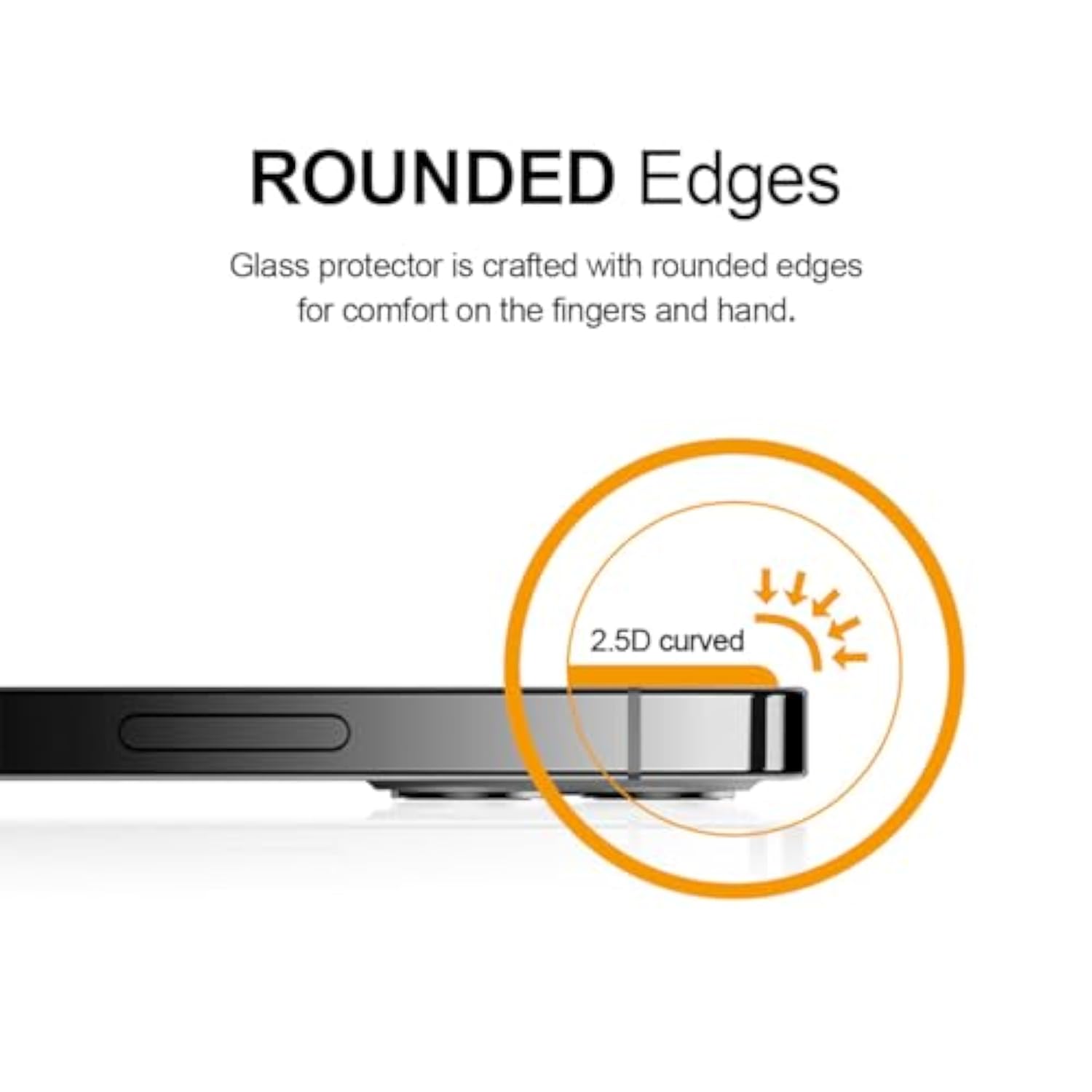 (2 Pack) Anti-Glare (Matte) Screen Protector Designed For Iphone 12 Pro Max (6.7 Inch) [Tempered Glass] Anti Fingerprint, Anti Scratch, Bubble Free