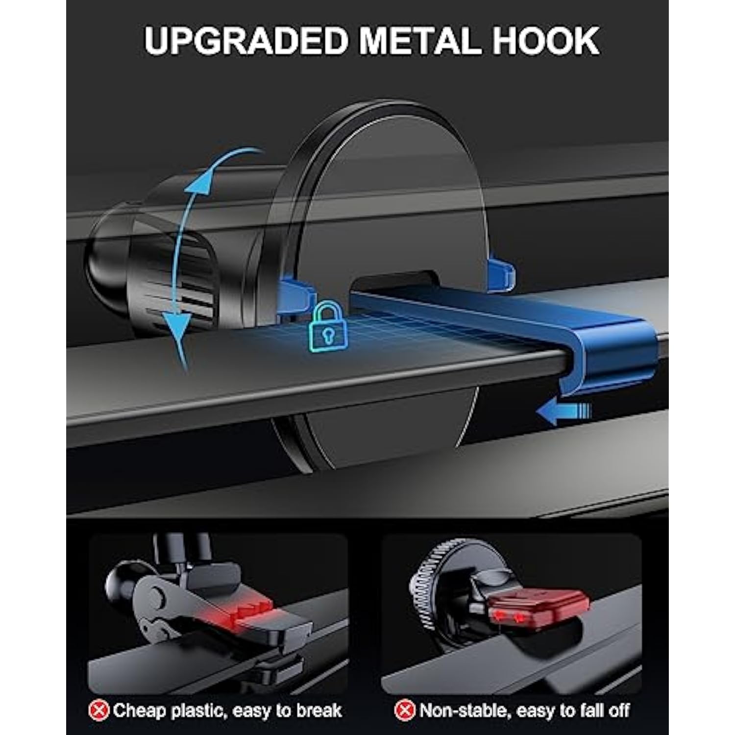 Wireless Car Charger, 15W Fast Charging Auto Clamping Car Charger Cell Phone Holder Mount Vent For Iphone 15 14 13 12 Pro Max 11 Xr Xs X, Samsung Galaxy S24 Ultra S23 S22 S21+ Note 20, Etc