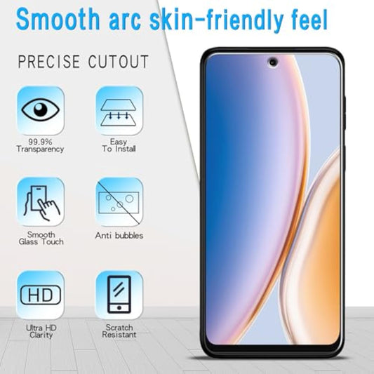 (3 Pack Screen Protector For Motorola Moto G Power 5G 2023 Tempered Glass [Not For 2020/2021/2022 Version], 9H Hardness, Touch Sensitive, Scratch-Resistant, Case Friendly