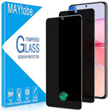[2-Pack Privacy Screen Protector for  Galaxy S22 Tempered Glass,Support Fingerprint Unlocking, Easy to Install, No Bubbles, Anti Scratch