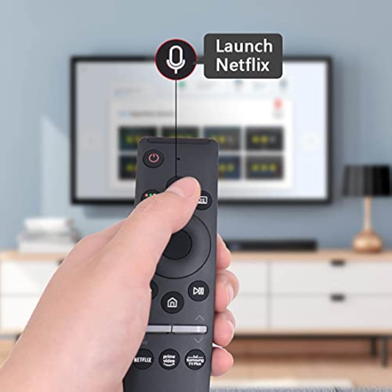 Firefly Tv Stick Replacement Voice Remote Control (2Nd Gen) Fit For Amz 2Nd Gen Tv Cube/Smart Tvs Stick/1St Gen Tv Cube/Tv Stick 4K/3Rd Gen Smart Tvs Ly73Pr E9L29Y Ex69Vw S3L46N Ldc9Wz A78V3N