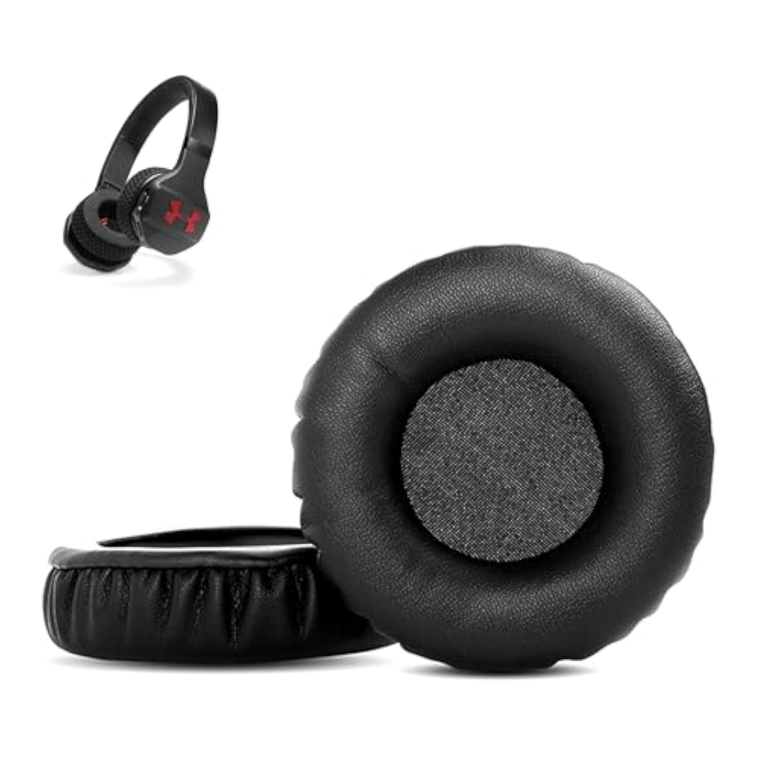 Prime Replacement Earpads Compatible With Jbl Under Armour Sport Wireless Train On-Ear Bluetooth Headphone Ear Pads Cushion(Protein Leather/Memory Foam)