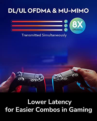 Ax3000 Wifi 6 Router 802.11Ax Wireless Dual Band Gigabit Internet Router, Vpn Compatible, Mu-Mimo, Wireguard, Mesh Compatible Wr3000 V2.0