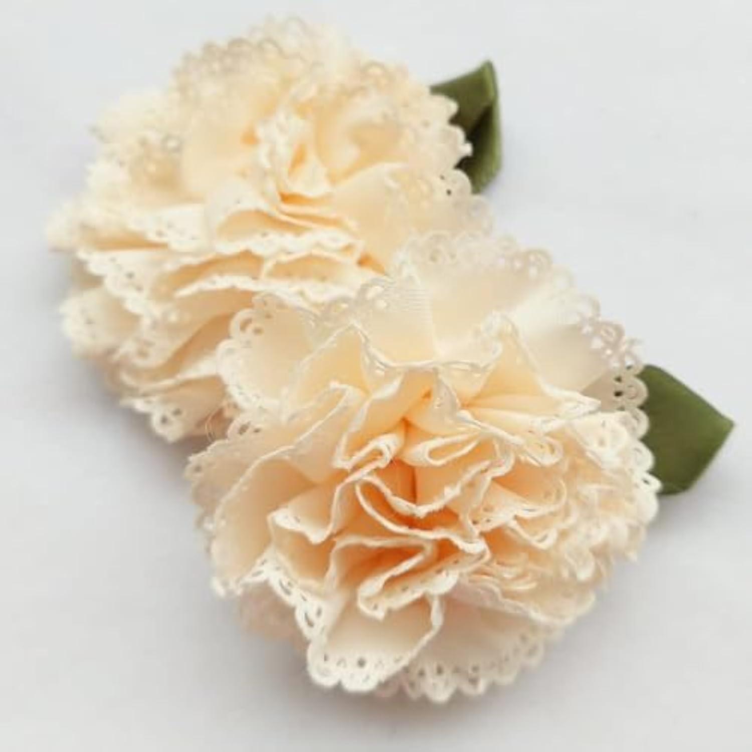 18Pcs Fabric Ribbon Flowers Bows Appliques Craft Wedding Dec Bulk A044