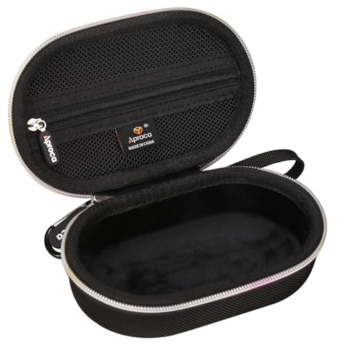 Black Portable Hard Storage Case, For Logitech G502 X Plus Lightspeed Wireless Optical Mouse