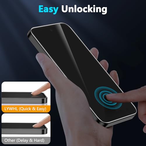 for Google Pixel 10A Screen Protector, 3 Pack 9H Hardness Tempered Glass Film +2 Pack Camera Lens Protector, Fingerprint Unlock Support, HD Clear