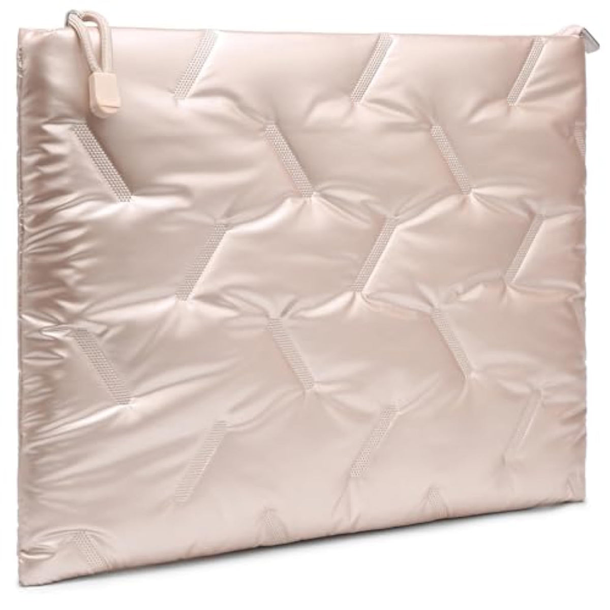 13.3-14 Inch Puffy Laptop Sleeve For Macbook Pro 14 M4/M3/M2/M1 Pro/Max 2025-2021, 14 Inch Chromebook/Zenbook, Hp Pavilion X360 14, 14 Inch Dell Latitude, Dell Xps 14, Ivory Gold