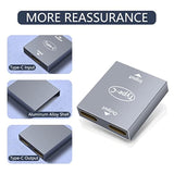 Usb C Splitter Dual Usb C Charger Adapter Usb Female To Female Double Usb C Po