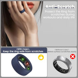 Ring Cover For Oura Ring Gen 4/ Gen 3, Anti-Scratch Elastic Silicone Case Protector For Men Women Working Out Gym