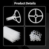 20Pcs Balloon Sticks With Cups Clear Balloon Holder Stick Stand 15Inches To 32Inches Large And Long Party Balloon Stand For Bobo Balloons Birthday Wedding Party Supplies