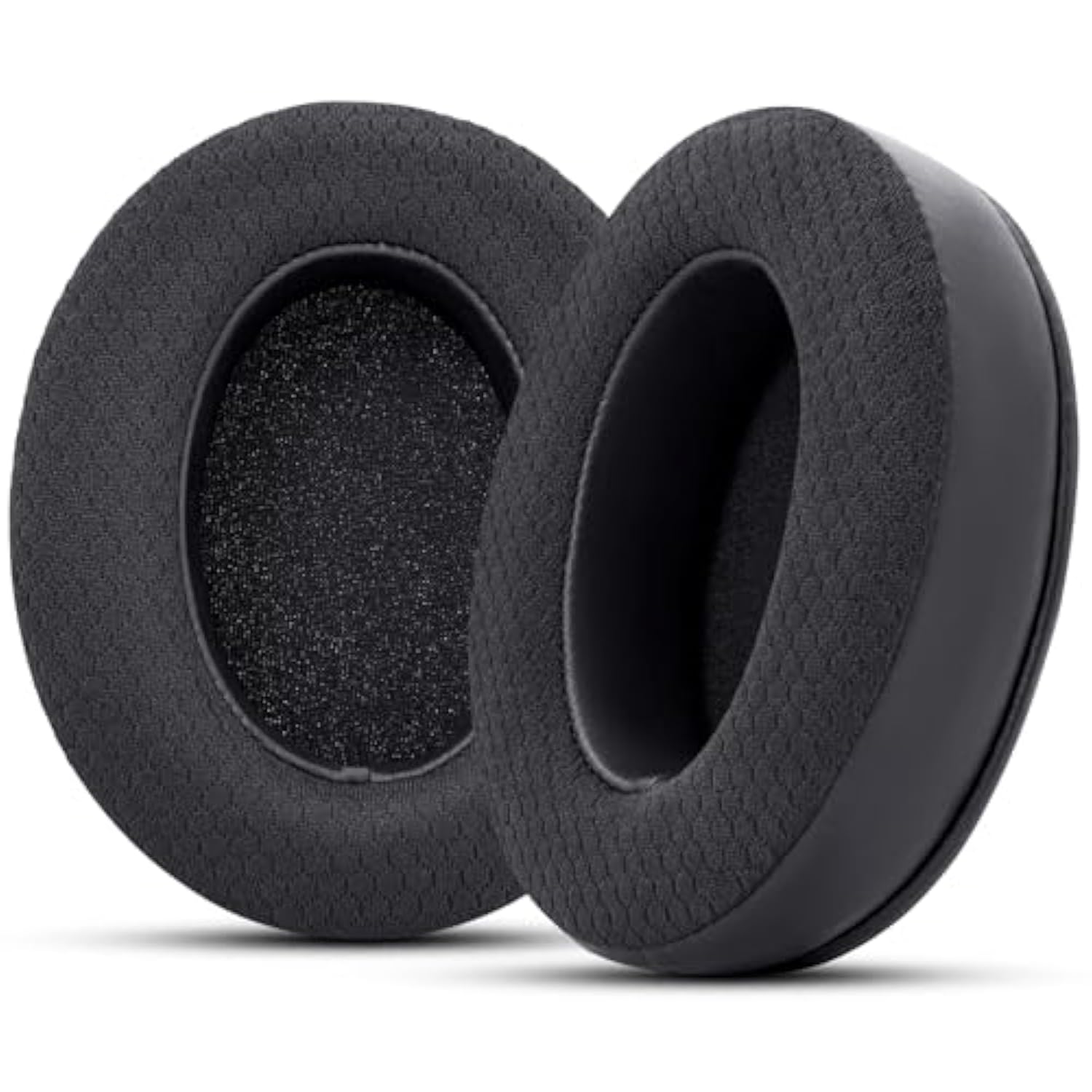 Replacement Ear Pads For Sennheiser Hd202 / Hd202Ii / Hd202S / Hd203 / Hd212 / Hd212-Pro / Hd437 / Hd447 / Hd457 / Hd477 / Hd497 / Eh250 Headphones, Earpads Cushions With Upgrade Memory Foam - Black