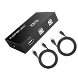 Printer Cable Splitter One Printer Two Computers, 2 Port Usb Switch, Usb 2.0 Manual Computer Printers Switch For Home Use With 2Pcs 6 Feet Print Cables Printer Cable Splitter