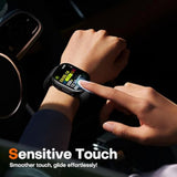 2 Pack Hard Case For Apple Watch Ultra 3/Ultra 2/Ultra 49Mm, With Pc Tempered Glass Screen Protector, [Scristant Resistant], [Overall Protection] Slim Cover For Iwatch Ultra 49Mm, Black