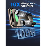 Usbc To Usbc 100W [10Ft/2 Pack] Usb C To Usb C Fast Charging Cable Braided C To C Charger Cord 5A For Macbook Pro/Air, Iphone 15 Pro Max Plus,Ipad Pro,Samsung Galaxy S24 Ultra S23,Pixel,Ps5,Switch