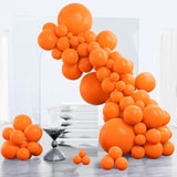 85pcs Tangerine Orange Balloons – Deep Orange Balloon Set for Arch Garland & Party Decor