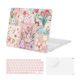 MOSISO Compatible MacBook Neo 13 inch Case Model A3404 Pink