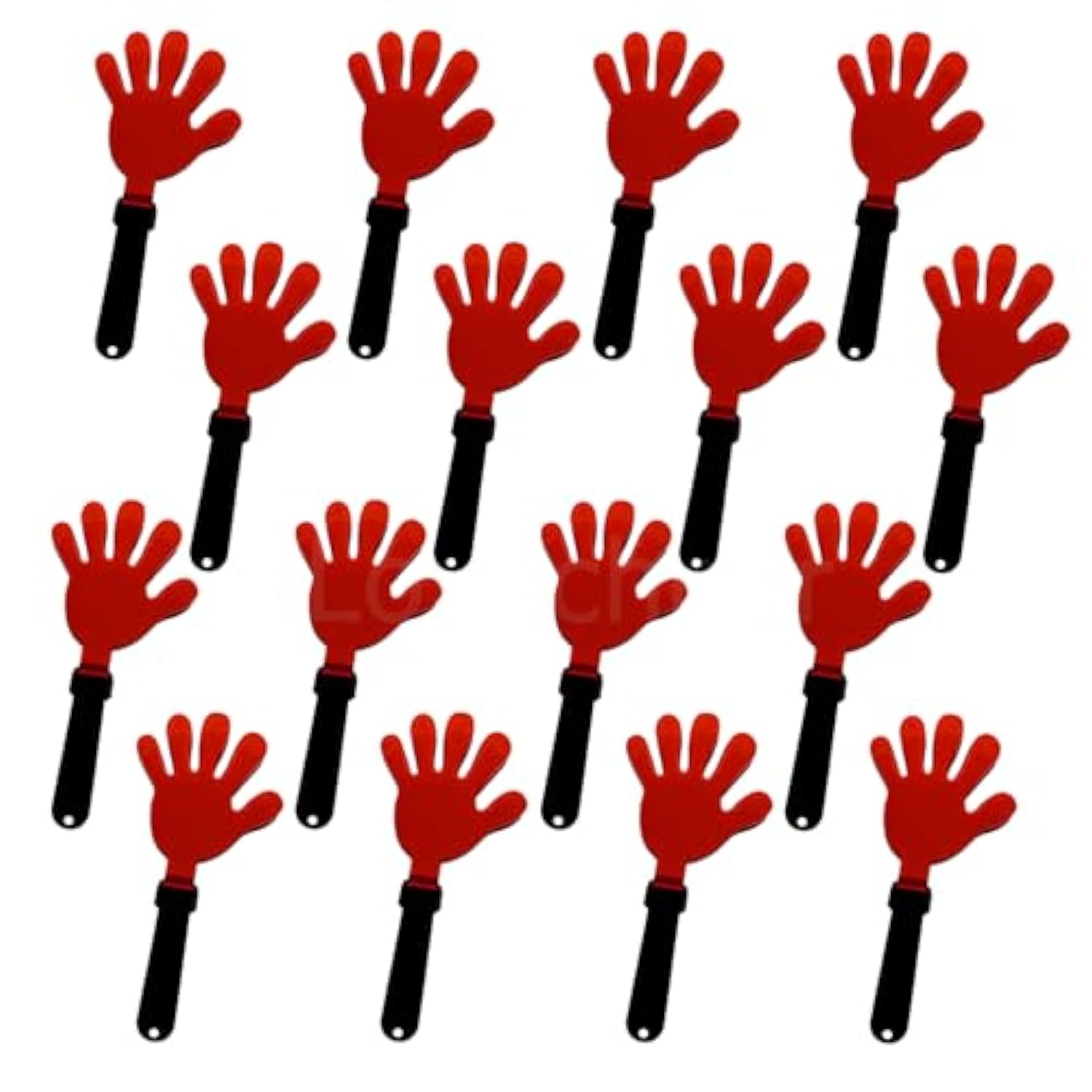 16pcs Hand Clappers 7.5inch Party Noisemakers Sports Birthday Decor