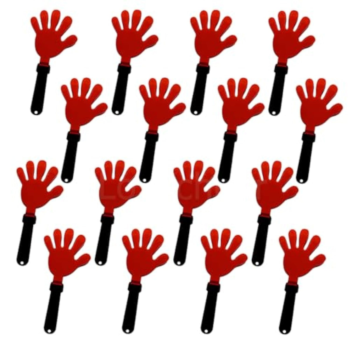 16pcs Hand Clappers 7.5inch Party Noisemakers Sports Birthday Decor
